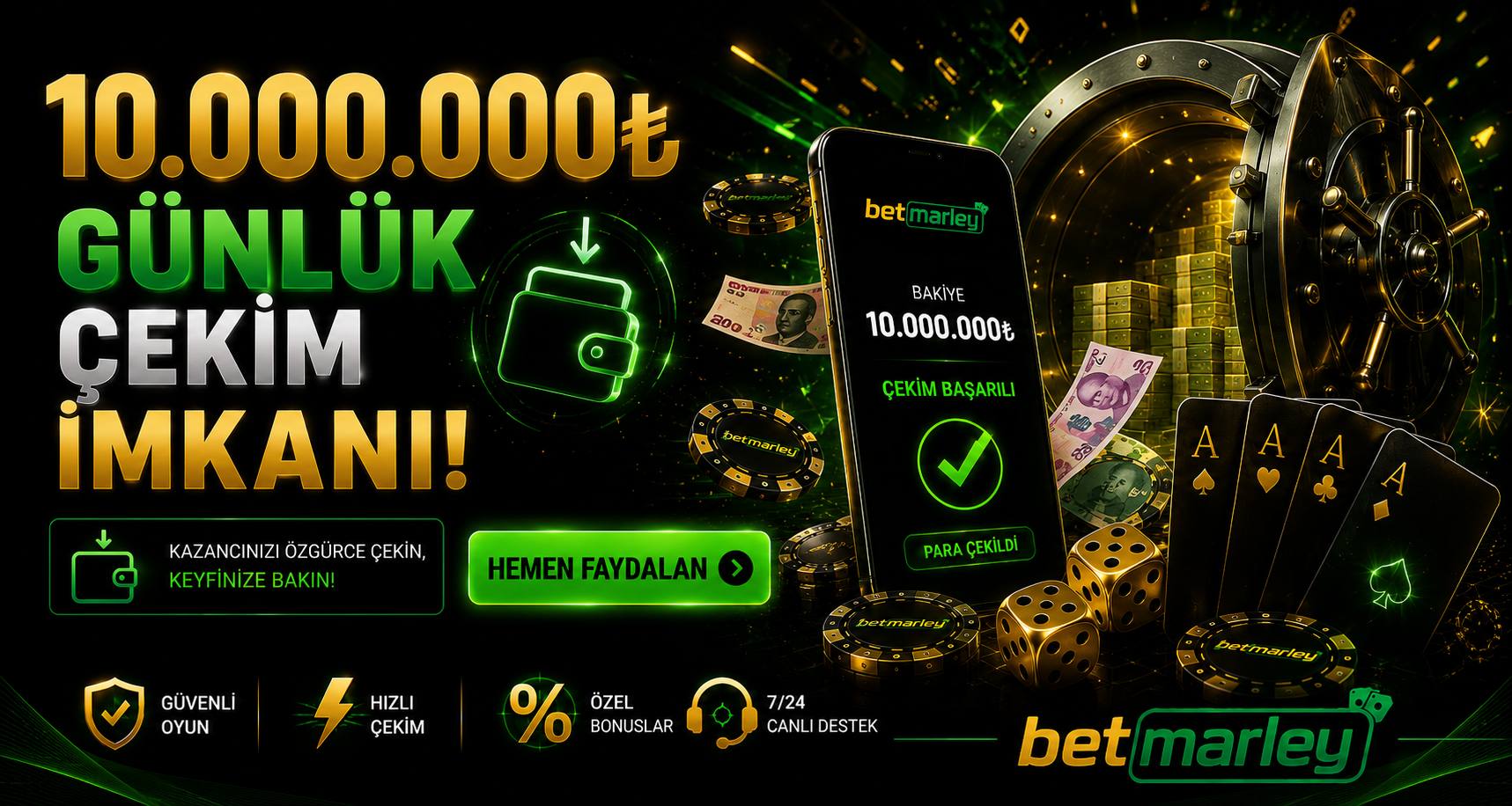 GÜNLÜK ÇEKİM İMKANI